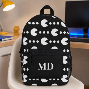 À Dos Imprimé Sac personnalisé avec initiales pour joueur en noi