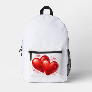 À Dos Imprimé Sac pour fille, enfants, cœur, amour