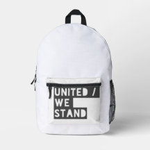 " Unis Nous Tenons " / sac