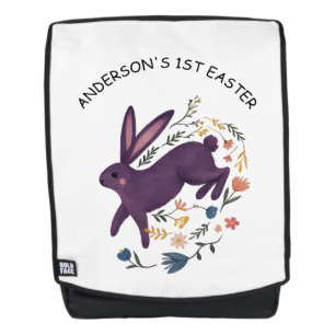 À Dos Sac de Pâques personnalisé mini avec prénom Nephe