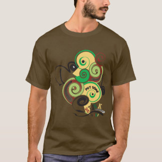 A empesté là-dessus le T-shirt