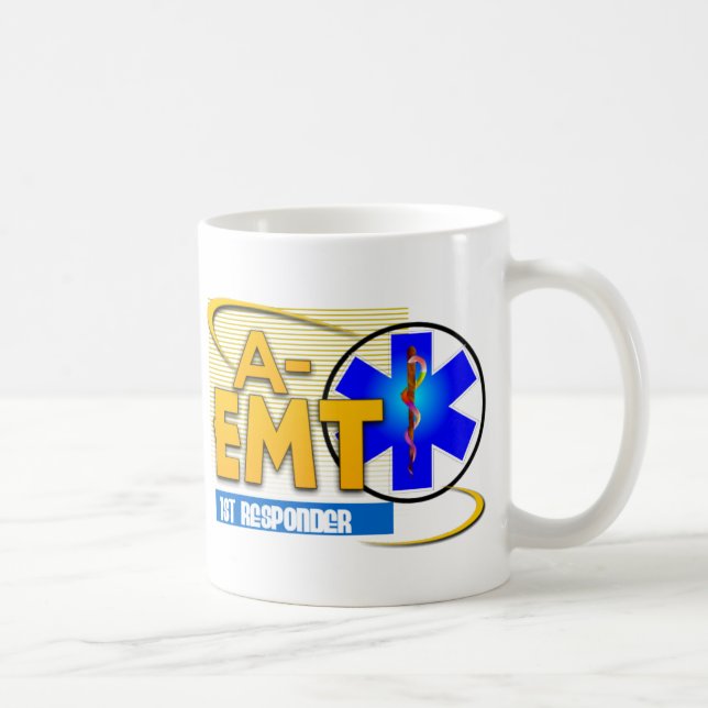 A-EMT 1. BEANTWORTER - NOTmed-TECHNOLOGIE Kaffeetasse (Rechts)