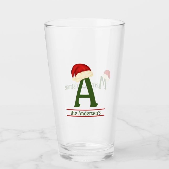 "A" est pour... Tumbler en verre (Devant)