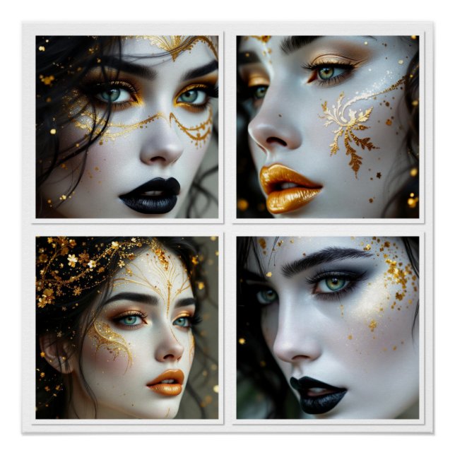 A Face In Time  Poster (Vorderseite)