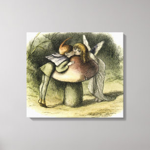 "A Fairy Kiss" von Doyle Leinwanddruck