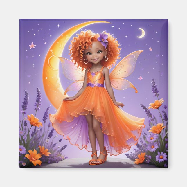 A Fairy - Orange Magnet (Vorne)