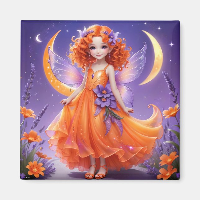 A Fairy - Orange Magnet (Vorne)