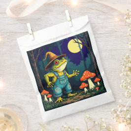 A Familiar Toad Witch Foraging At Night Geschenktütchen