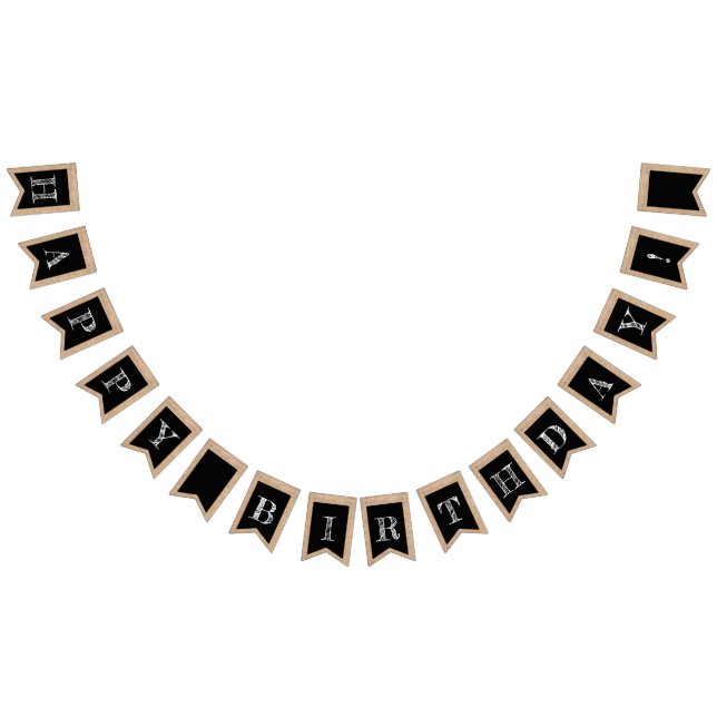 À Fanions Anniversaire fait sur commande de bannière (Tout)