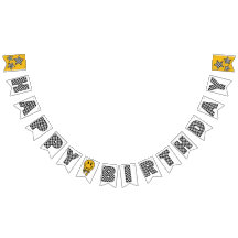 Bannière d'anniversaire ONE Happy Dude