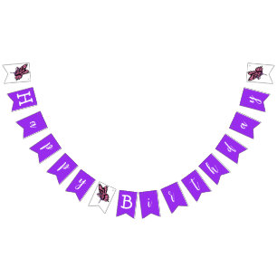 À Fanions Bannière de faisceau de papillon