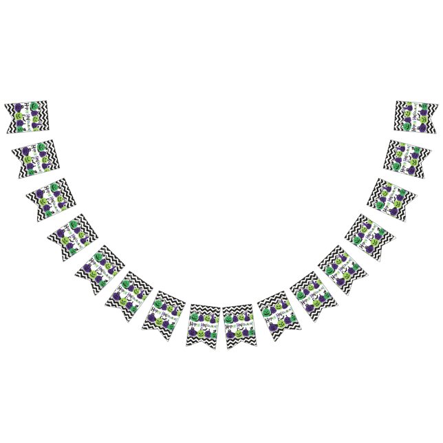 À Fanions Bannière du parti Halloween (Tout)