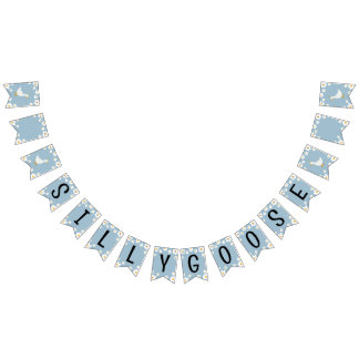 À Fanions Bannière du parti Silence Goose