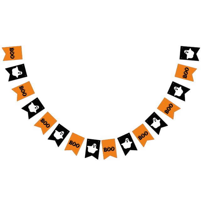 À Fanions Bannière Halloween Ghost (Tout)