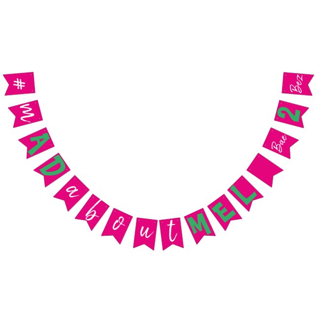 À Fanions Bannière #mADaboutMEL / Bae2Bez (Tout)