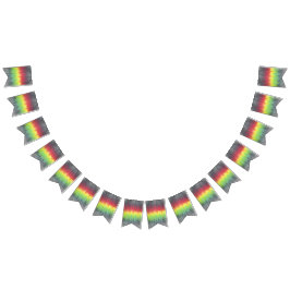 À Fanions bannière Rasta 2 d'étamine de partie de tiedye