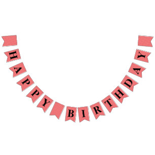 À Fanions Bannière rouge de JOYEUX ANNIVERSAIRE de guingan