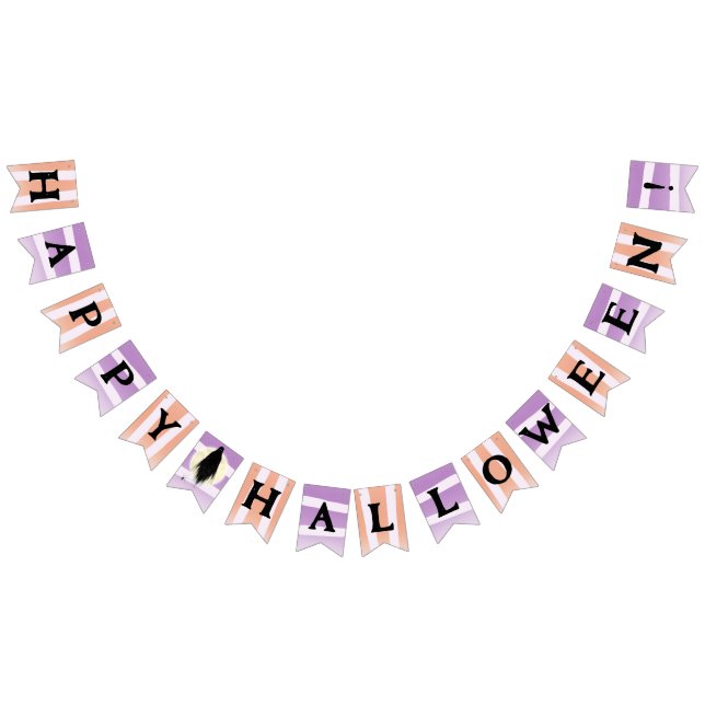 À Fanions Bonne bannière de Bunting Halloween (Tout)