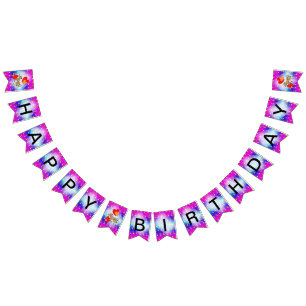 À Fanions Coeurs Motif Chat & Chien Anniversaire Bannière Bu