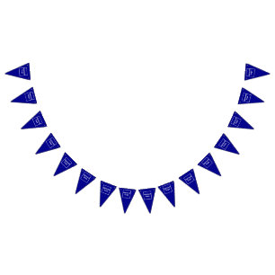 À Fanions Logo de l'entreprise sur la bannière de Bunting Tr