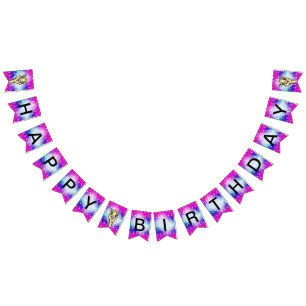 À Fanions Motif de coeur Ostricht Bannière de Bunting Annive