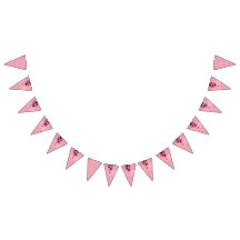 Pink Ladybug Polka Dot Anniversaire Bannière