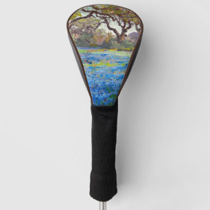 A Field of Bluebonnets at Alamo Heights, 1919 Golf Headcover