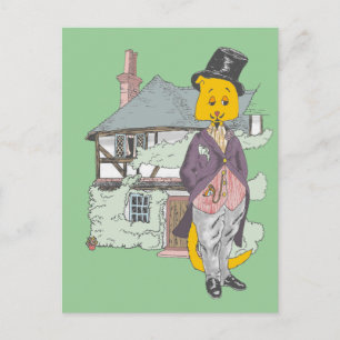 A Fine Feline Postkarte