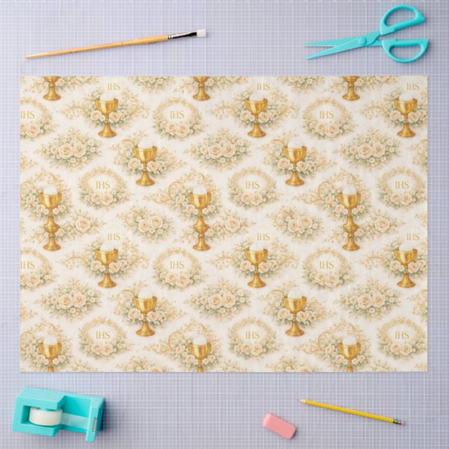 A First Holy Communion Design #14 Seidenpapier (Basteln)