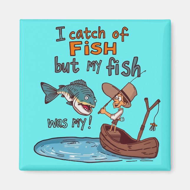  A Fishy Surprise  Magnet (Vorne)