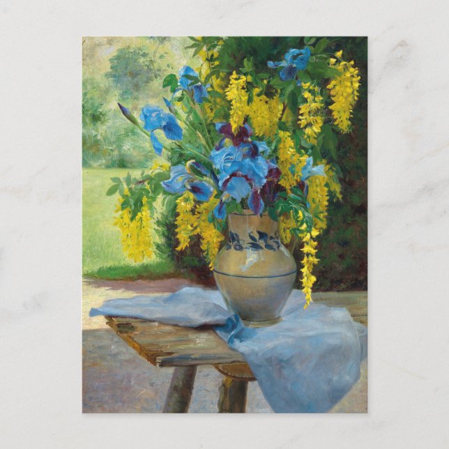 A Floral Bouquet | Ella Wetzko-Ehrenberger Postkarte (Vorderseite)