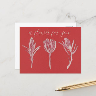 A flower for you postkarte