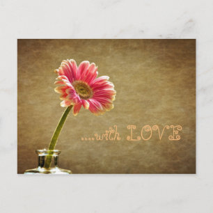 A flower for you ... postkarte