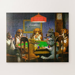 A Friend in Need Hogs Playing Poker 1903