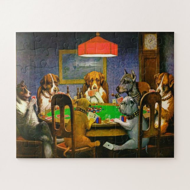 A Friend in Need Hogs Playing Poker 1903 (Horizontal)