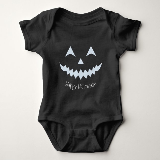 "A Friendly Face" Baby Bodysuit Baby Strampler (Vorderseite)