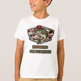 A fun and bold illustration of a cool bass T-Shirt