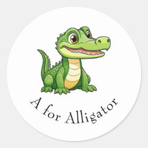 A für Alligator