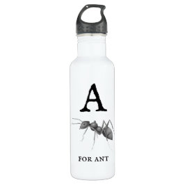 ‚A‘ für Ant Edelstahlflasche