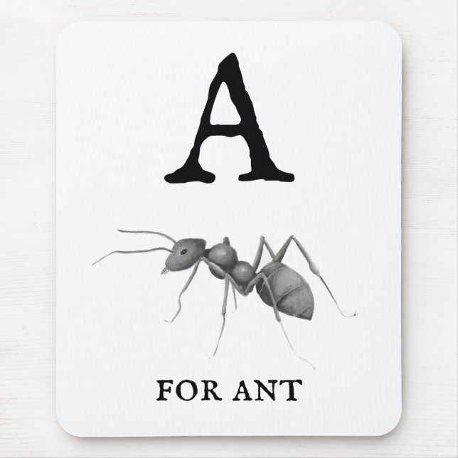 ‚A‘ für Ant Mousepad (Vorne)
