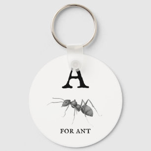 ‚A‘ für Ant Schlüsselanhänger