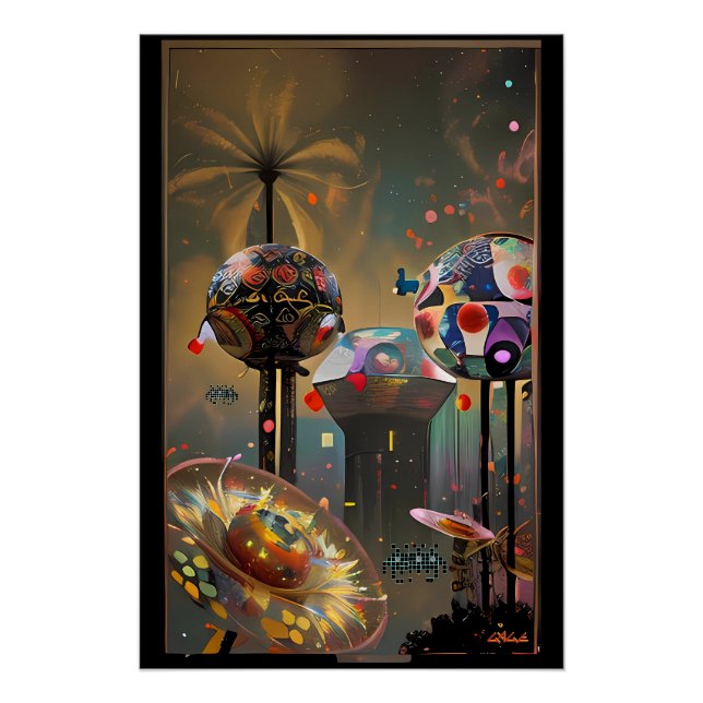 A Future With Nothing to Game Poster (Vorderseite)