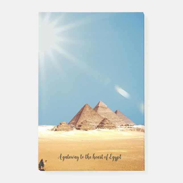 A gateway to the heart of Egypt - Post-it Klebezettel (Vorderseite)