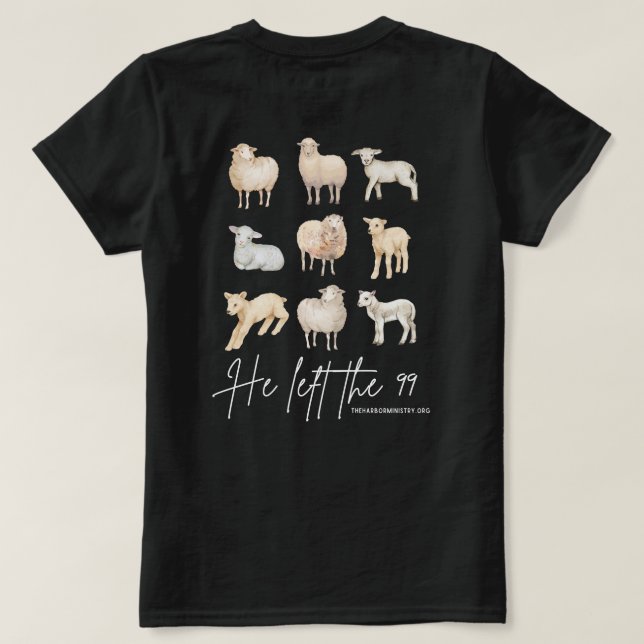 A Gauche Le T-shirt 99 (Design dos)