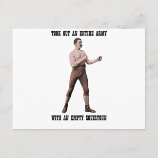 A Genuine Overly Manly Man Postkarte