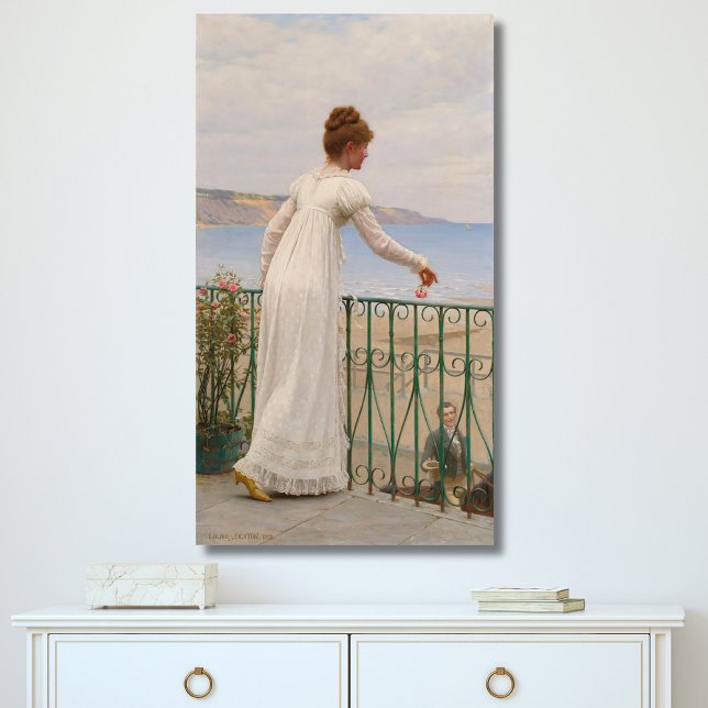 A Gevor - Edmund Blair Leighton Leinwanddruck (Von Creator hochgeladen)