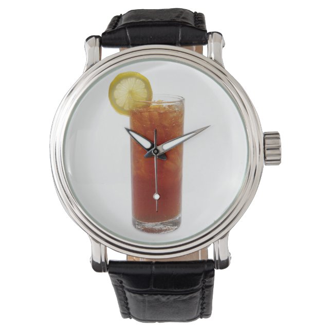 A Glass of Iced Tea Armbanduhr (Vorderseite)