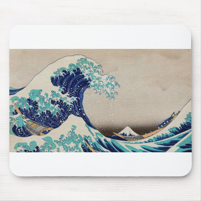 A Grande Onda de Kanagawa Mousepad (Vorne)