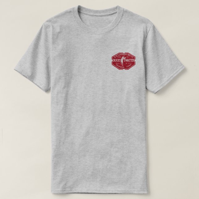 A.H. Leathers Dixie Swatter Baseball Dickson TN. T-Shirt (Design vorne)