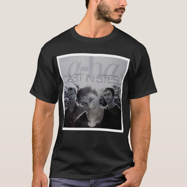 A-ha - Cast in Steel Album 2015 T-Shirt (Vorderseite)